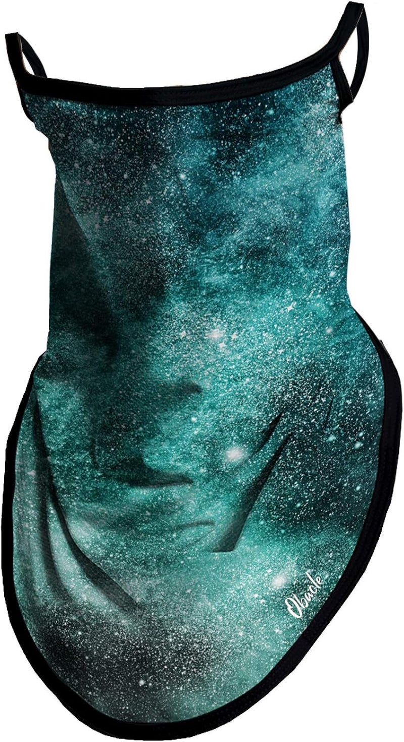 Obacle Bandana Face Mask with Ear Loops Neck Gaiter Face Mask Scarf Face Cover for Men Women - Image 1